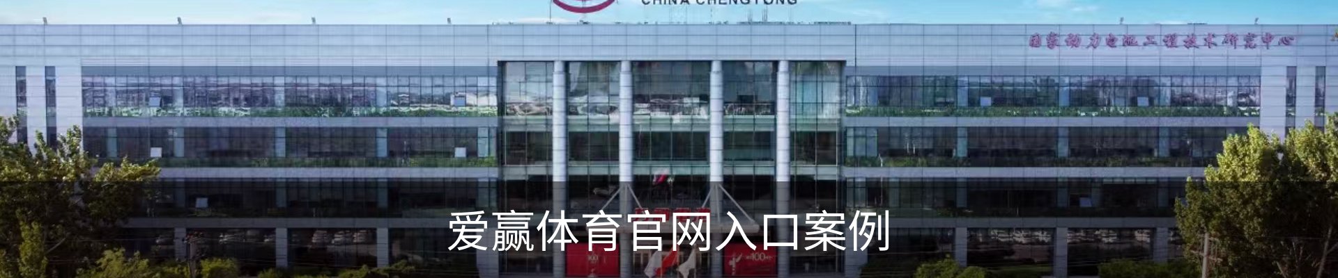 爱赢体育官网入口案例
